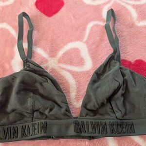Calvin Klein Women's Green Bralette